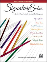Signature Solos piano sheet music cover Thumbnail